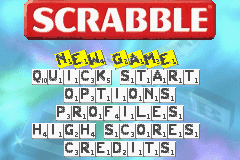 Scrabble (GBA)   © Ubisoft 2002    1/3