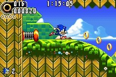 Sonic Advance 2 (GBA)   © Sega 2002    1/5