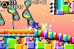 Sonic Advance 2 (GBA)   © Sega 2002    2/5