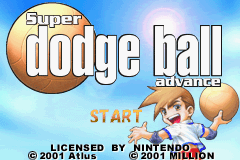 Super Dodge Ball Advance (GBA)   © Ubisoft 2001    1/3