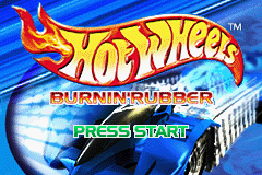 Hot Wheels: Burnin' Rubber (GBA)   © THQ 2001    1/3