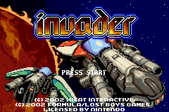 Invader (2002)   © Xicat Interactive 2002   (GBA)    1/3