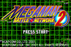 Mega Man Battle Network 2 (GBA)   © Ubisoft 2001    1/3