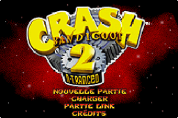 Crash Bandicoot 2: N-Tranced (GBA)   © VU Games 2003    1/4