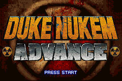 Duke Nukem Advance (GBA)   © Take-Two Interactive 2002    1/3