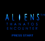 Aliens: Thanatos Encounter (GBC)   © THQ 2001    1/3