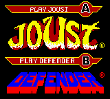 Joust / Defender (GBC)   © Midway 1999    1/3