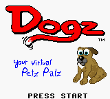 Dogz (GBC)   © Mindscape 1999    1/3