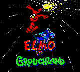 Sesame Street: The Adventures Of Elmo In Grouchland (GBC)   © Ubisoft 1999    1/3