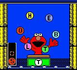 Sesame Street: Elmo's ABCs (GBC)   © Ubisoft 1999    2/3