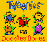 Tweenies: Doddle's Bones (GBC) &nbsp; &copy; BBC Multimedia 2001 &nbsp;  1/3
