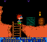 Rugrats: Time Travellers (GBC)   © THQ 1999    2/3
