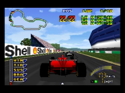 F1 Pole Position 64 (N64)   © Ubisoft 1997    2/3