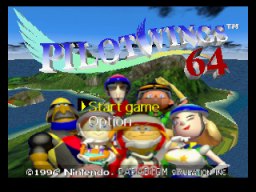 Pilotwings 64 (N64)   © Nintendo 1996    1/6
