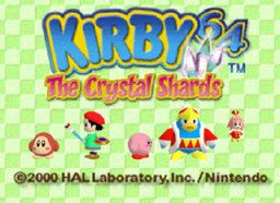 Kirby 64: The Crystal Shards (N64)   © Nintendo 2000    1/3