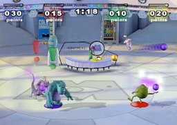 Monsters Inc.: Scream Arena (GCN)   © THQ 2002    1/3