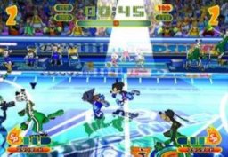 Disney Sports: Basketball (GCN)   © Konami 2002    2/3