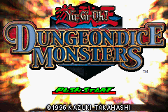 Yu-Gi-Oh! Dungeon Dice Monsters (GBA)   © Konami 2001    1/3