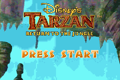 Tarzan: Return To The Jungle (GBA)   © Activision 2002    1/3