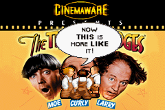 The Three Stooges (GBA)   © Metro3D 2002    1/3