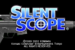 Silent Scope (GBA)   © Konami 2002    1/3
