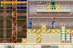 Ninja Five-O (GBA)   © Konami 2003    2/9