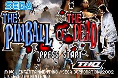The Pinball Of The Dead (GBA)   © THQ 2002    1/2