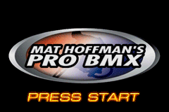 Mat Hoffman's Pro BMX   © Activision 2001   (GBA)    1/3