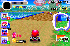 Konami Krazy Racers (GBA)   © Konami 2001    3/5