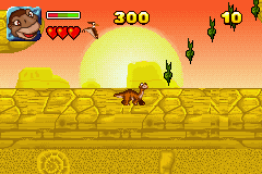 The Land Before Time (GBA)   © Crave 2002    2/3