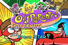 The Fairly Odd Parents: Enter The Cleft (GBA)   © THQ 2002    1/3