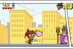 The Fairly Odd Parents: Enter The Cleft (GBA)   © THQ 2002    2/3
