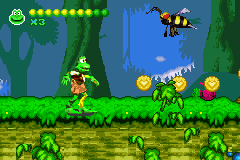 Frogger Advance: The Great Quest (GBA)   © Konami 2002    2/3
