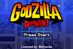 Godzilla: Domination (GBA)   © Atari 2002    1/3