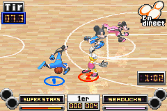 Disney Sports: Basketball (GBA)   © Konami 2002    2/3