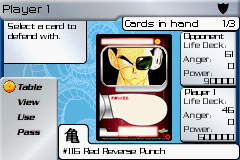 Dragon Ball Z: Collectible Card Game (GBA)   © Infogrames 2002    2/3