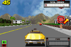 Crazy Taxi: Catch A Ride (GBA)   © THQ 2003    2/3