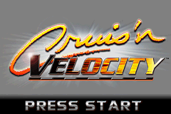 Cruis'n Velocity (GBA) &nbsp; &copy; Midway 2001 &nbsp;  1/3