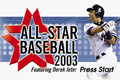 All-Star Baseball 2003 (GBA)   © Acclaim 2002    1/3