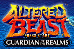 Altered Beast: Guardian Of The Realms (GBA)   © Sega 2002    1/3