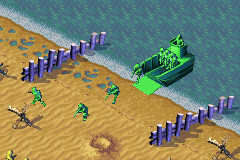 Army Men: Operation Green (GBA)   © 3DO 2001    2/3