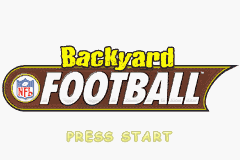 Backyard Football (GBA)   © Infogrames 2002    1/3
