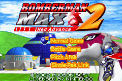 Bomberman Max 2: Red Advance (GBA)   © VU Games 2002    1/3