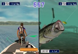 Sega Bass Fishing Duel (PS2)   © Sega 2002    2/5