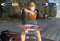 Sega Bass Fishing Duel   © Sega 2002   (PS2)    3/5
