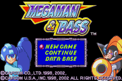 Mega Man & Bass (GBA)   © Capcom 2002    1/3
