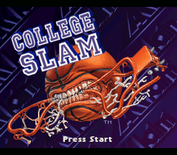 College Slam (SNES)   © Acclaim 1996    1/3