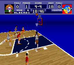 World League Basketball (SNES)   © Nintendo 1992    3/3