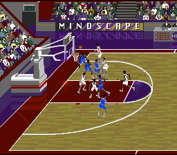 NCAA Final Four Basketball (SNES)   © Mindscape 1995    2/3