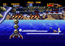 Thunder Force IV (SMD)   © Technosoft 1992    3/5